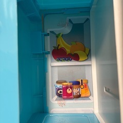 難あり　冷蔵庫おもちゃの画像
