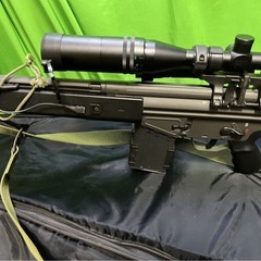 ジャンク★MARUI☆東京マルイ H&K G3 SG/1 電動ガン　オプション多数！ソフトケース付き＠ｙの画像