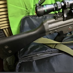 ジャンク★MARUI☆東京マルイ H&K G3 SG/1 電動ガン　オプション多数！ソフトケース付き＠ｙの画像