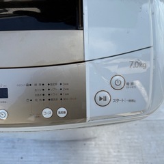 2016年 7kg 洗濯機の画像