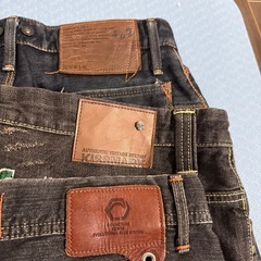 ジーンズ3本の画像