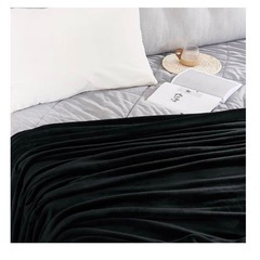 ふわとろ毛布　シングル ブランケット フリース 毛布 フランネル ひざ掛けの画像