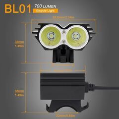 新品■強力　高輝度LED ヘッドライトBL01700ルーメン の画像