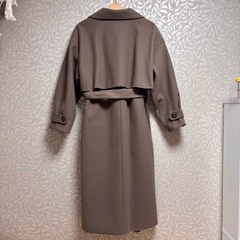 ロングコート　ブラウンの画像