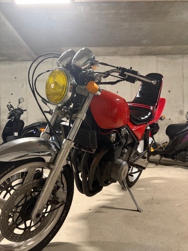 ゼファー400赤ソリ車検ありzephyrχ