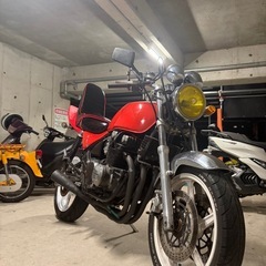 ゼファー400赤ソリ車検ありzephyrχの画像
