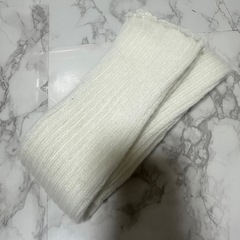 🤍アイボリー 𝟕𝟎㎝レッグウォーマーの画像