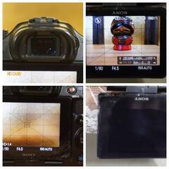 ★α６５動作実用品です★１か月動作保証★ソニーα６５一眼レフカメラ画期的トランスルーセント方式です★レンズ３本付き☆彡の画像