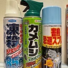 ベランダで使用したスプレー等 【無料】直接お渡しのみ　の画像