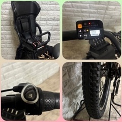 🌟🌸美品🌸室内保管🌸パナソニック 電動自転車 ギュットアニーズ 子供乗せ  🌈新基準🌈t502の画像