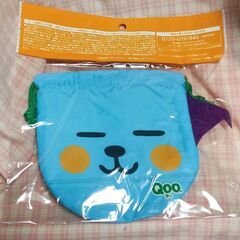 【新品未開封】Qooのリバーシブル巾着袋 2枚セット ①の画像