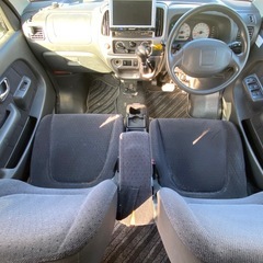 エブリイワゴン　ジョイポップ　ターボ　4WD オートステップ　スライドドア　フォグランプ　エアコン　軽自動車　軽貨物　貨物　軽バン　バン　の画像