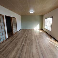 日当たり良好な南面リビングの家