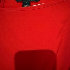 【直接引き取り願】ラルフローレン　赤ワンピースの画像