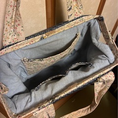 ハンドメイドのトートバッグですの画像