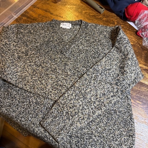 アニエスbオムVネックセーターサイズL(3)