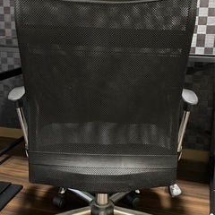 LOWYA オフィスチェア　ブラックの画像