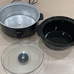 電気グリル鍋　オーバル型　3.5Lの画像