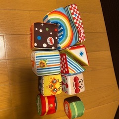 アンパンマン　ソフトつみき積み木の画像