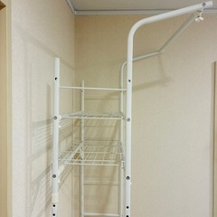 【11/24まで】ランドリーラック　白の画像