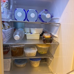 日立　3ドア冷蔵庫。の画像