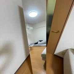 【ニトリ】【ノンフレーム】スタンドミラーの画像