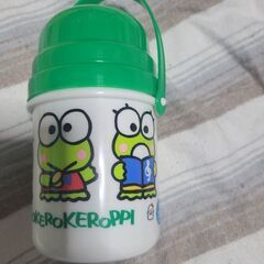 昭和、平成レトロ　けろっぴ　水筒の画像