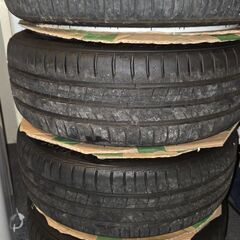 15インチBBS6.5jjタイヤバリ溝の画像