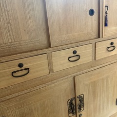 総桐箪笥　棚の画像