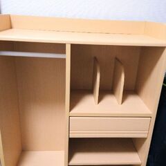 キッズ収納棚／ランドセルラックの画像