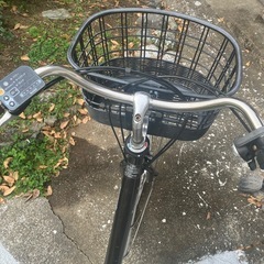 6.6Aバッテリー良好/電動アシスト自転車/パナソニック/ビビライトU/26インチの画像