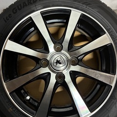 14インチタイヤホイールセット４本アルミの画像