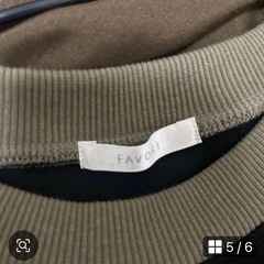 新品！ミリタリーMA-1風トップスバルーンスリーブ の画像