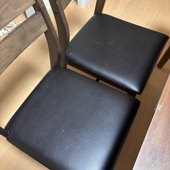 ダイニングテーブル　チェア4脚セットの画像