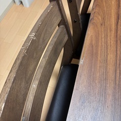 ダイニングテーブル　チェア4脚セットの画像