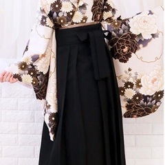 簡易袴セット 簡単着付け5点セット 卒業式 小学生 二尺袖着物　新品 Sの画像