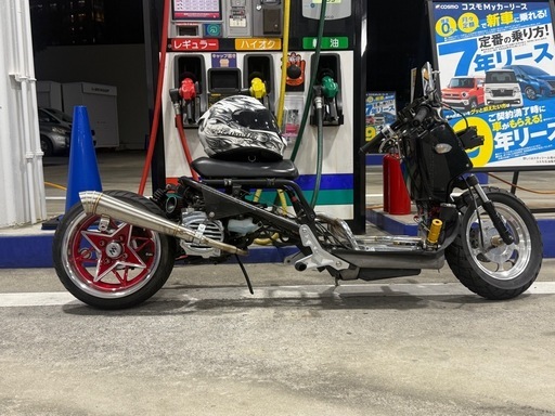 HONDA AF58 ズーマー50 ロンホイ 7.5j太足カスタム仕様