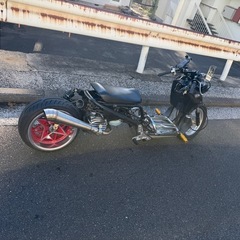 HONDA AF58 ズーマー50 ロンホイ 7.5j太足カスタム仕様の画像