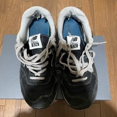 ニューバランス　574 ブラック　26.5cmの画像