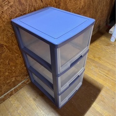 K1710 衣装ケース 収納ケース 3段の画像