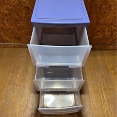 K1710 衣装ケース 収納ケース 3段の画像