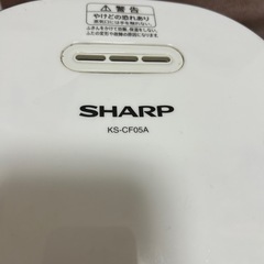 SHARP 炊飯器 3合炊きの画像