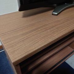 ​【11/23(日)引き取り限定】木目調ローボード テレビ台の画像