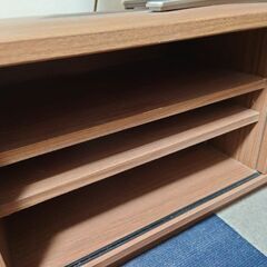 ​【11/23(日)引き取り限定】木目調ローボード テレビ台の画像