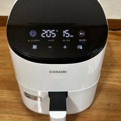 ▼新品同様▼COSORI LITE 2L ミニノンフライヤー エアフライヤー ホワイトの画像