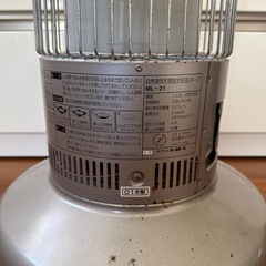 トヨトミ 石油ストーブ ML-21 01年製の画像