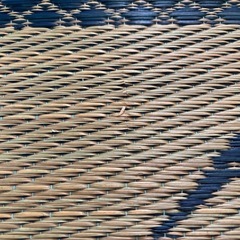 い草座布団　５枚組　真の字文の画像