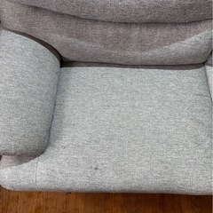 K1801 ソファー 2〜３人掛け グレーの画像