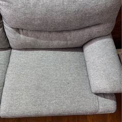 K1801 ソファー 2〜３人掛け グレーの画像