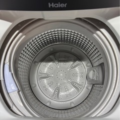K1405 Haier ハイアール 縦型洗濯機 5.5kg 2019年製の画像